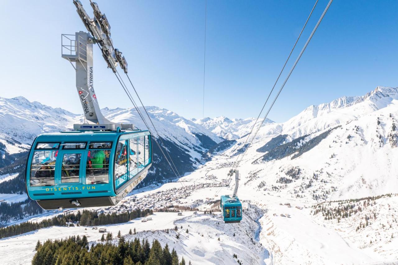 Catrina Lodge Disentis Bagian luar foto